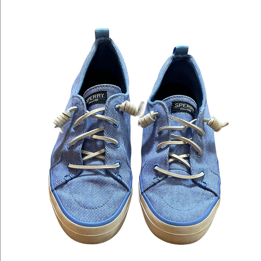 SPERRY I Women's Crest Vibe Twill Sneakers I Size: 9 I EUC